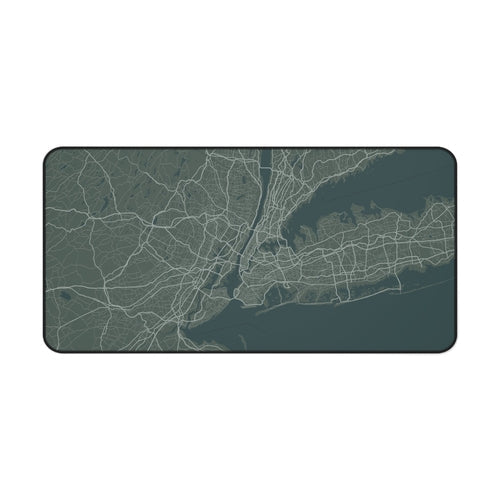 New York Map Desk Mat